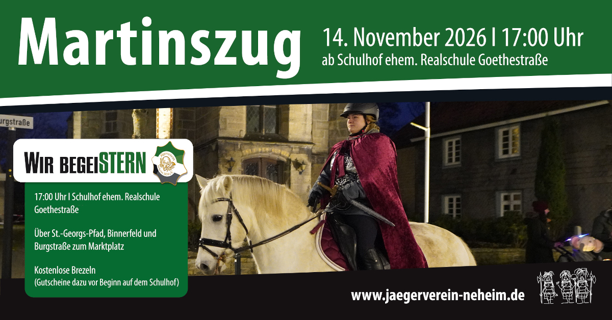 Martinszug 2026 Titelbild
