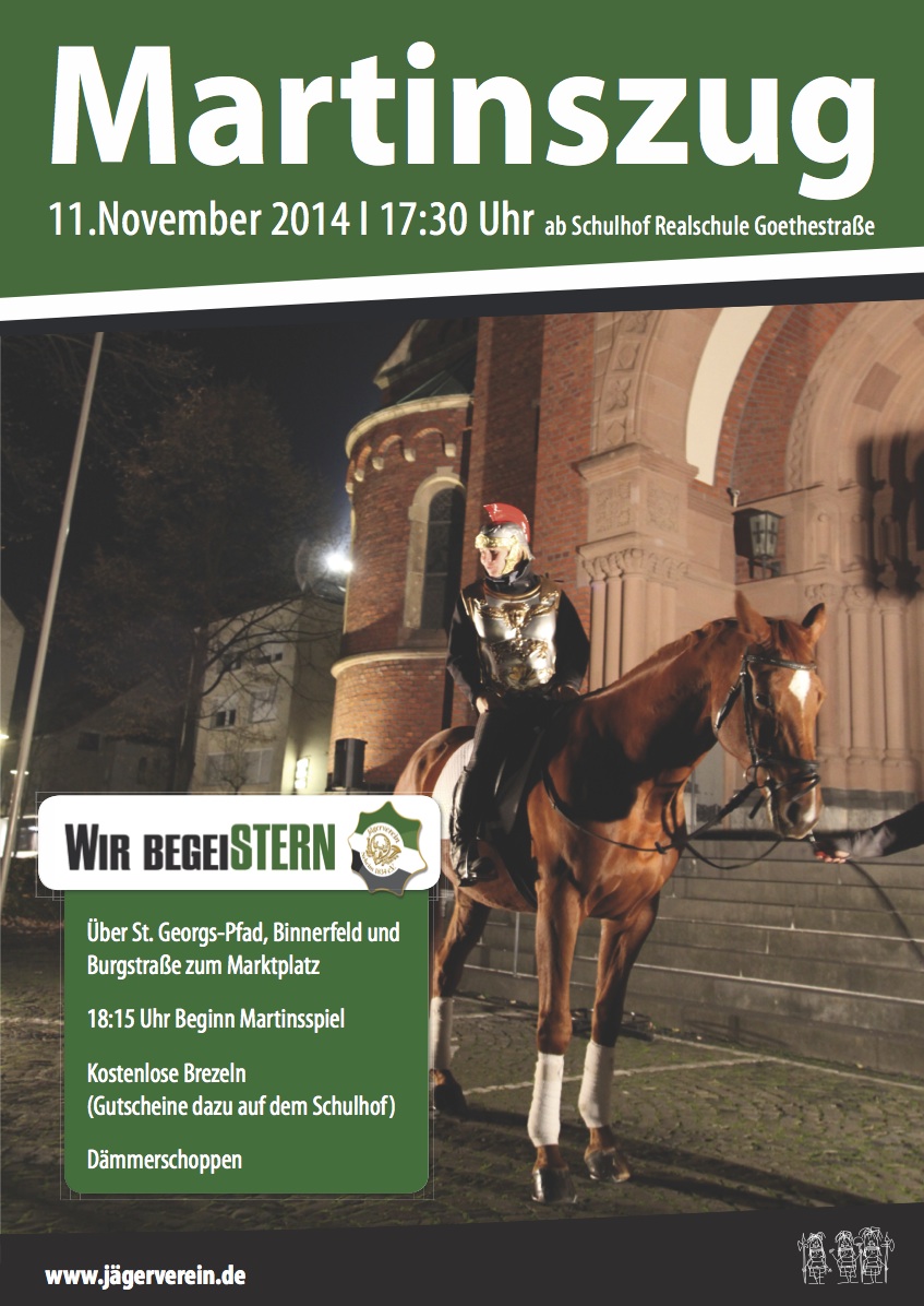 Plakat Martinszug 2014 A31mm