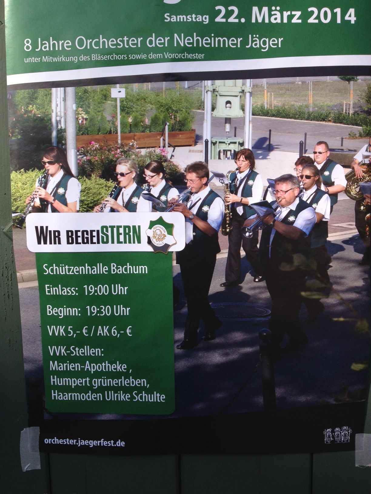 Plakat Orchester